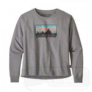 Patagonia Solar Rays ‘73 Cotton Sweatshirt XL Grey